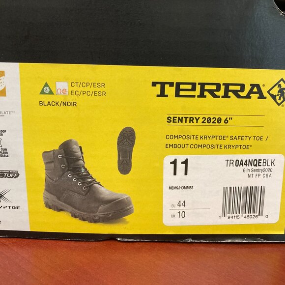 Terra Sentry 2020 Workboots Size 11 - Picture 9 of 10